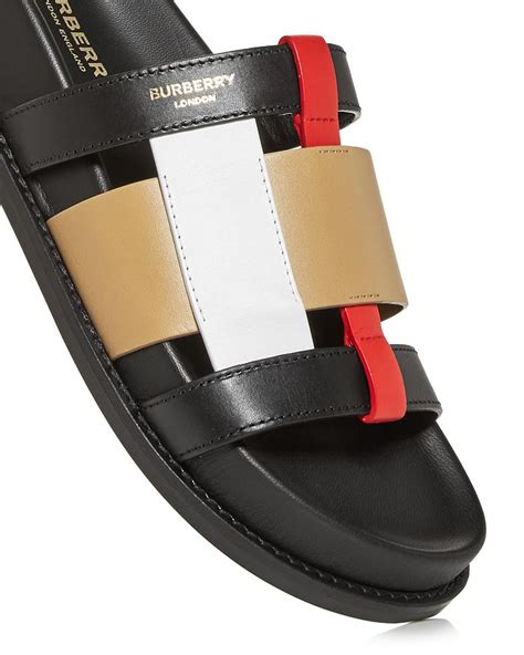 burberry ellendale check woven pool sandals|bloomingdale's Burberry sandals.